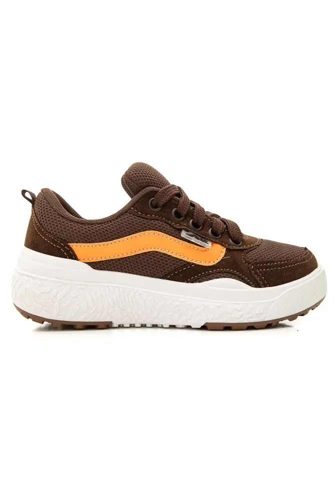 Tênis Gibizinho Menino Juvenil Casual G408 Marrom