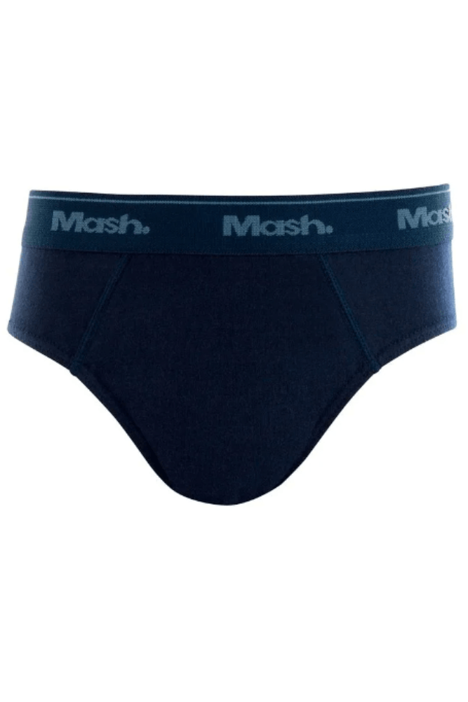 Cueca Mash Slip Algodão Infantil 193.01 Marinho