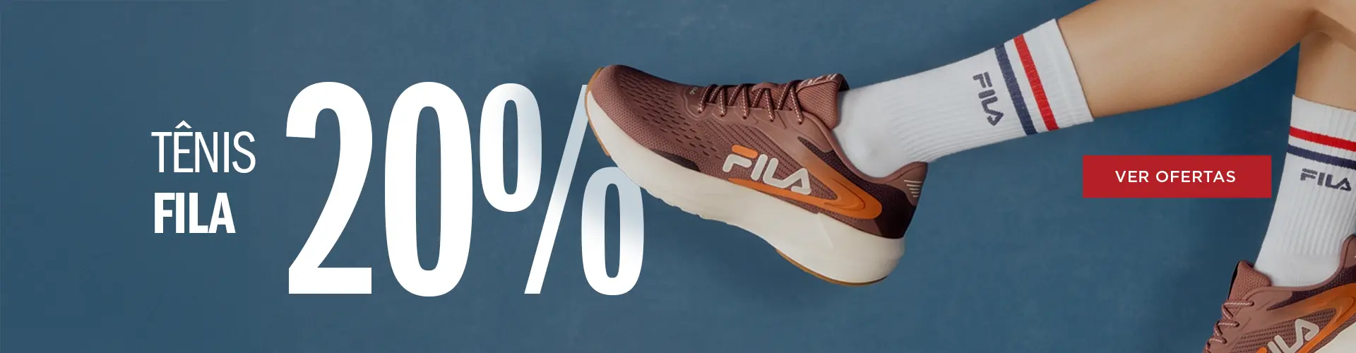 Fila com desconto
